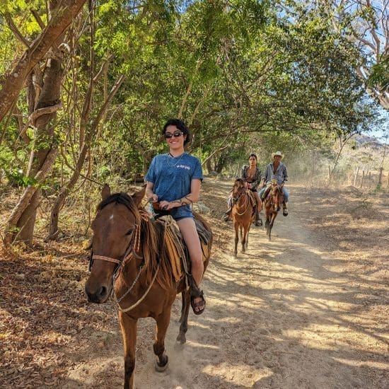 caminando a caballo