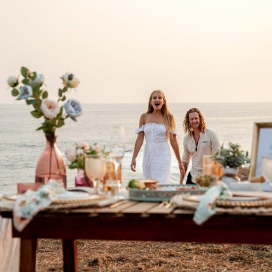 picnic on the beach