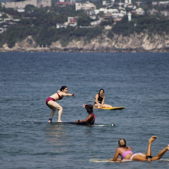 first lesson surf