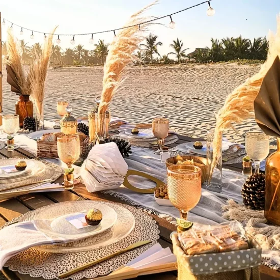 picnic en la playa