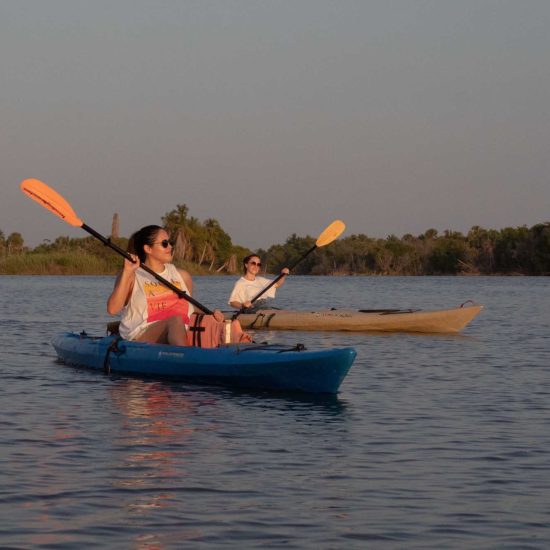 kayaking lagoon