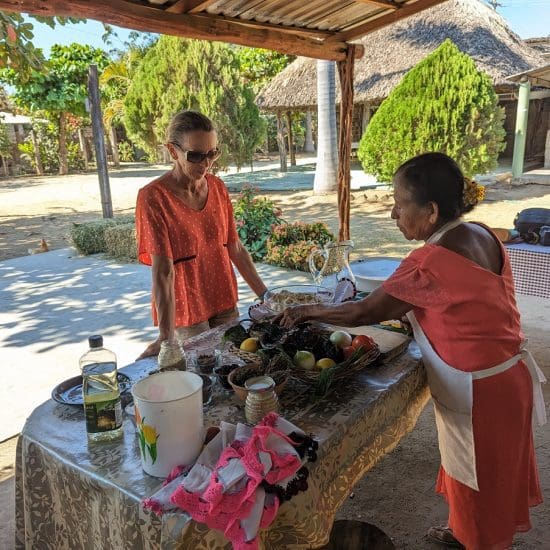 oaxacan cooking class background